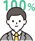 100%正社員で対応品質が上がる体制を構築
